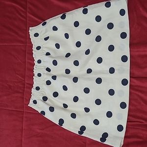 J CREW Women's Polka Dot Skirt Size 8